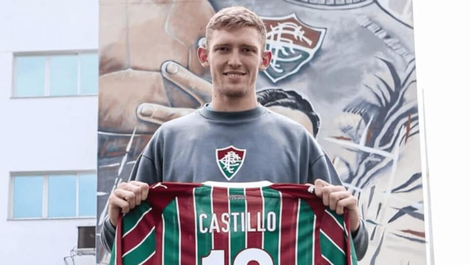 Atacante argentino Rodrigo Castillo, ex-Lanús e novo reforço do Fluminense