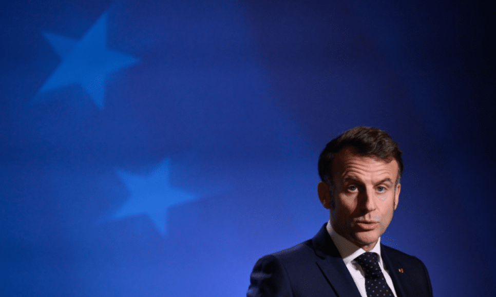 Presidente da França Emmanuel Macron
