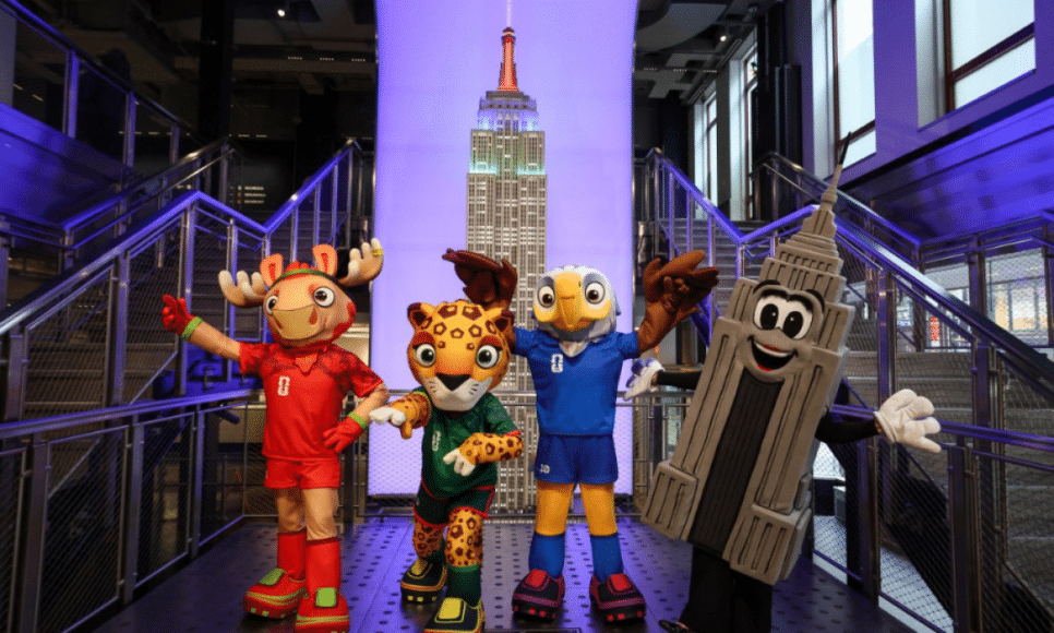 Mascotes da Copa do Mundo da FIFA, Maple, Zayu e Clutch