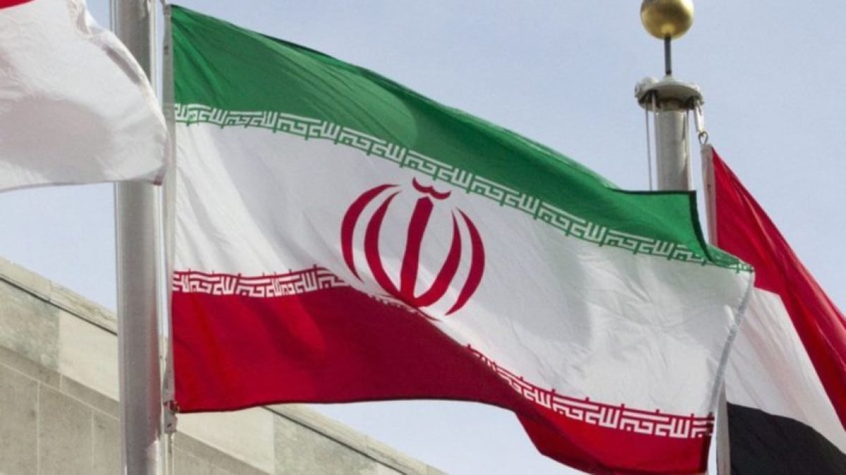 Bandeira do Irã hasteada na sede da ONU, em Nova York (EUA) | Foto: ONU/Loey Felipe - 17.04.2019