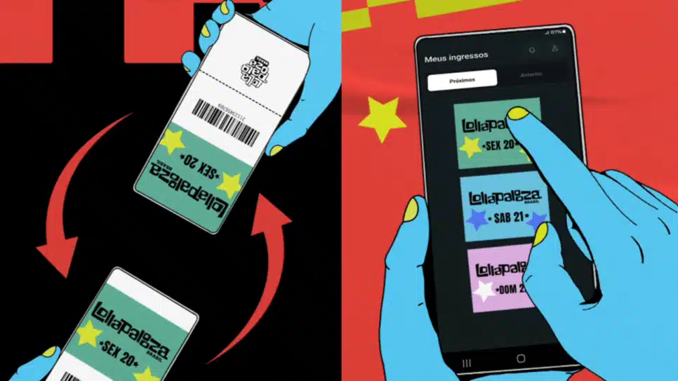 Como fazer a transferência de ingressos do Lollapalooza 2026