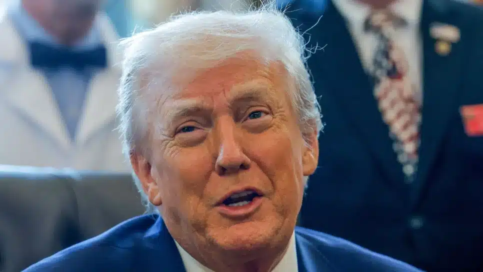 Presidente dos EUA, Donald Trump, na Casa Branca