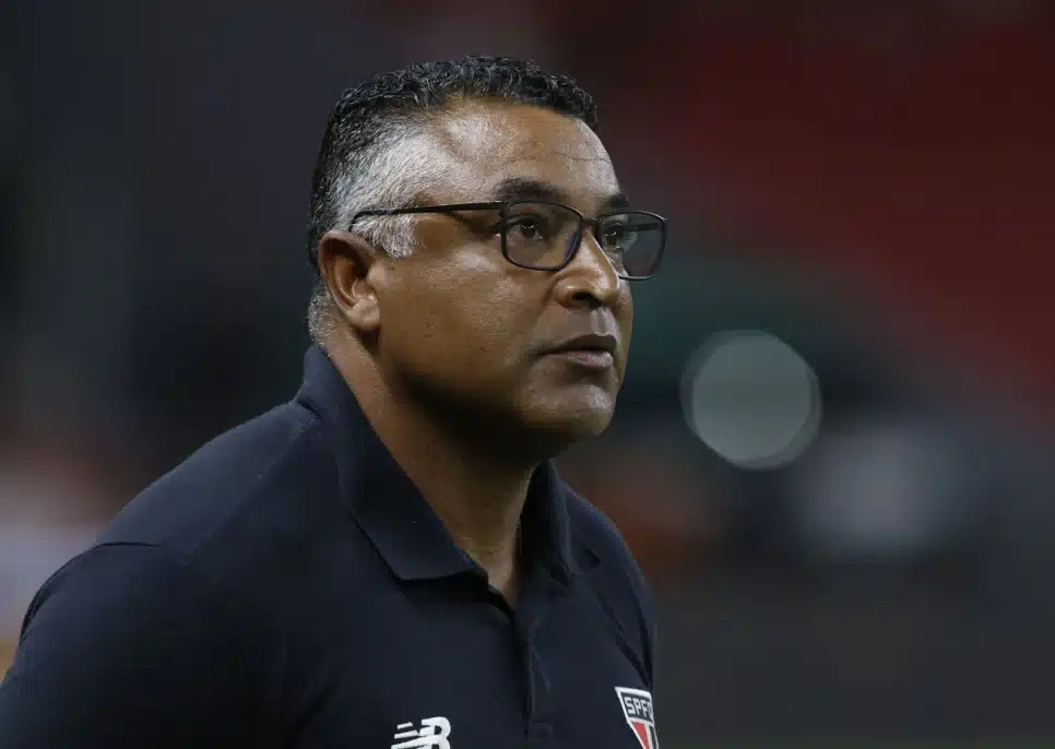 Róger Machado, treinador do São Paulo