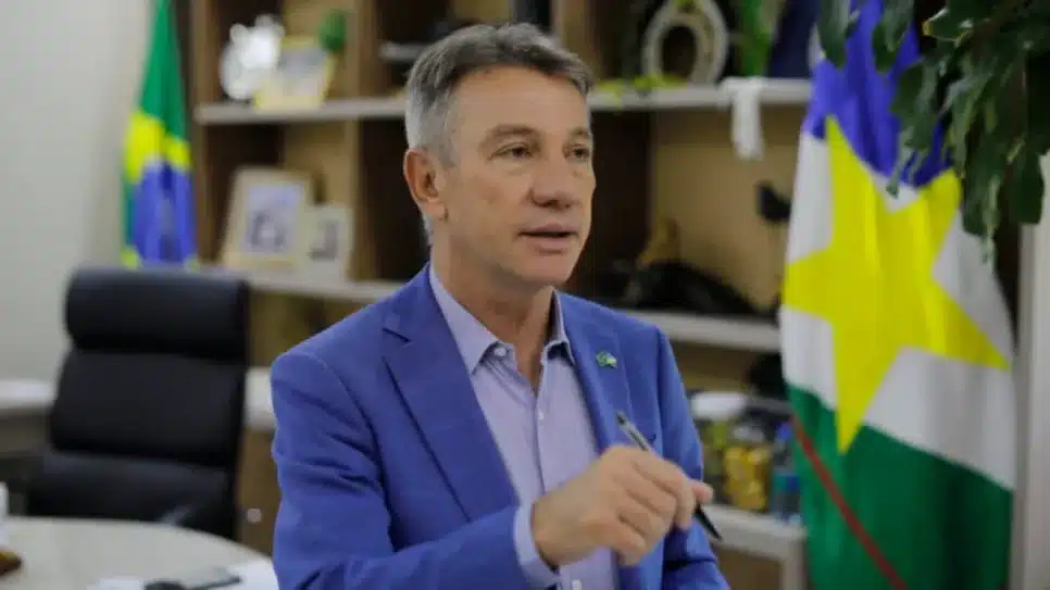 O governador de Roraima, Antonio Denarium