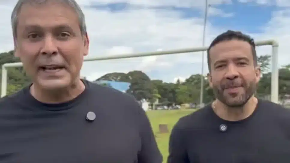 Os deputados Lindbergh Farias (PT-RJ) e André Janones (Rede-MG) publicaram vídeo na 5ª feira (9.abr.2026) em que chamam o senador Flávio Bolsonaro (PL-RJ) de "vagabundo"