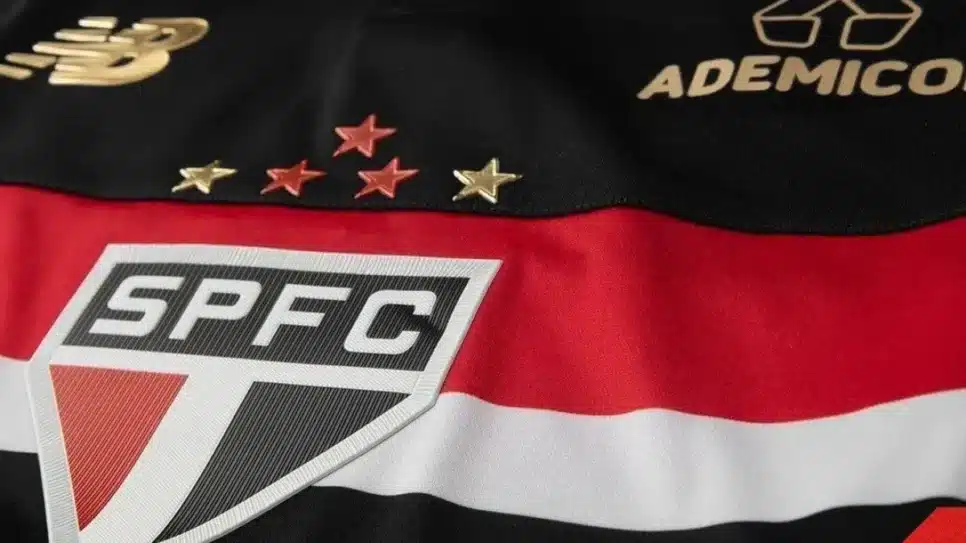 Camisa 3 do São Paulo fabricada pela New Balance