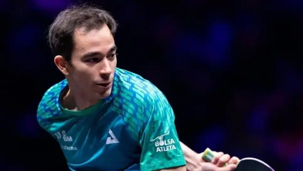 Hugo Calderano, do Tênis de Mesa