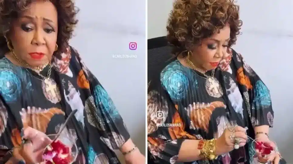 Alcione viraliza com vídeo por recusar pitaya