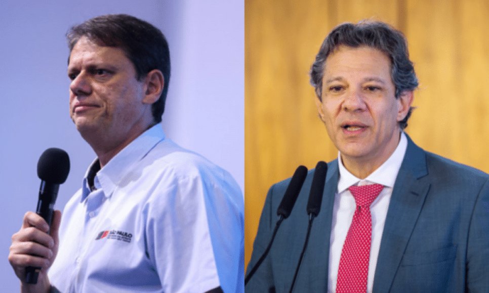 Paraná Pesquisas: Tarcísio venceria Haddad em eventual 2º turno em SP