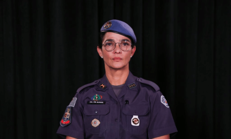 Glauce Anselmo Cavalli, primeira mulher a comandar a PM de SP em 200 anos
