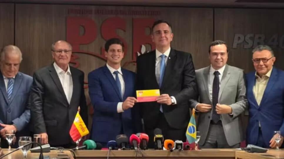 Filiação de Rodrigo Pacheco ao PSB