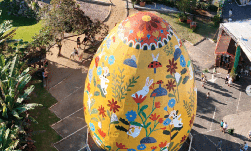 aero_view_sc e osterfest Pomerode - Santa Catarina - Brazil A magia da Osterfest