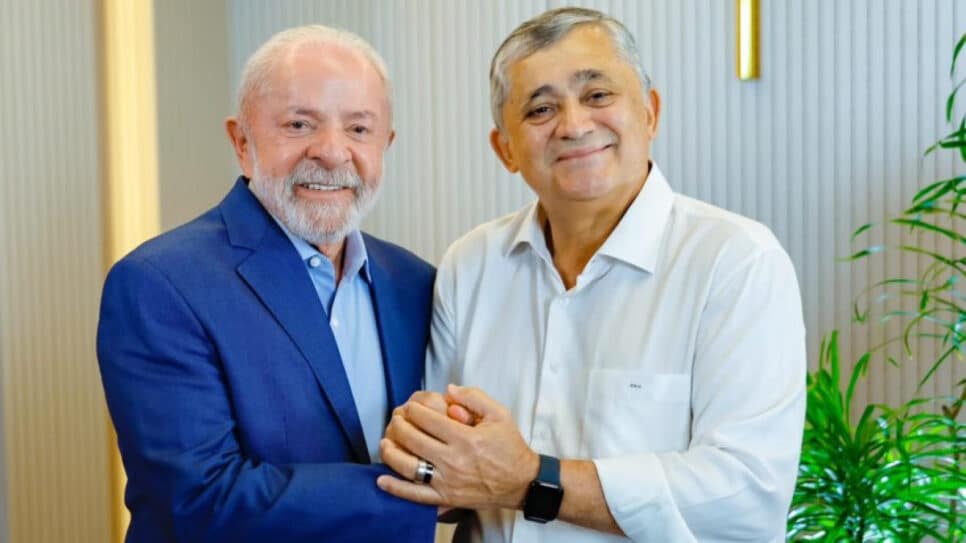 O presidente Luiz Inácio Lula da Silva (PT) e o deputado federal José Guimarães (PT)