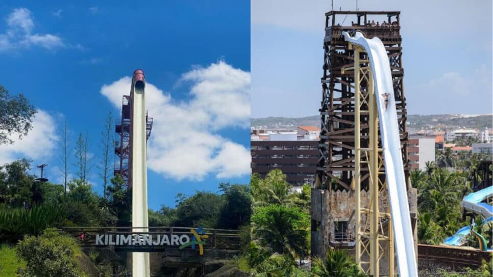 Toboáguas Kilimanjaro e Insano